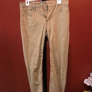 Levi’s - Khaki 30x30 511’s with Reflective Cuffs